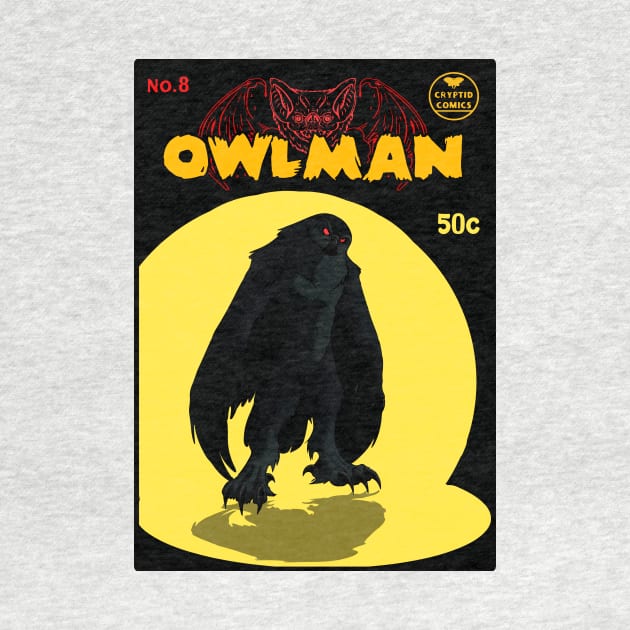 OWLMAN CRYPTID by theanomalius_merch